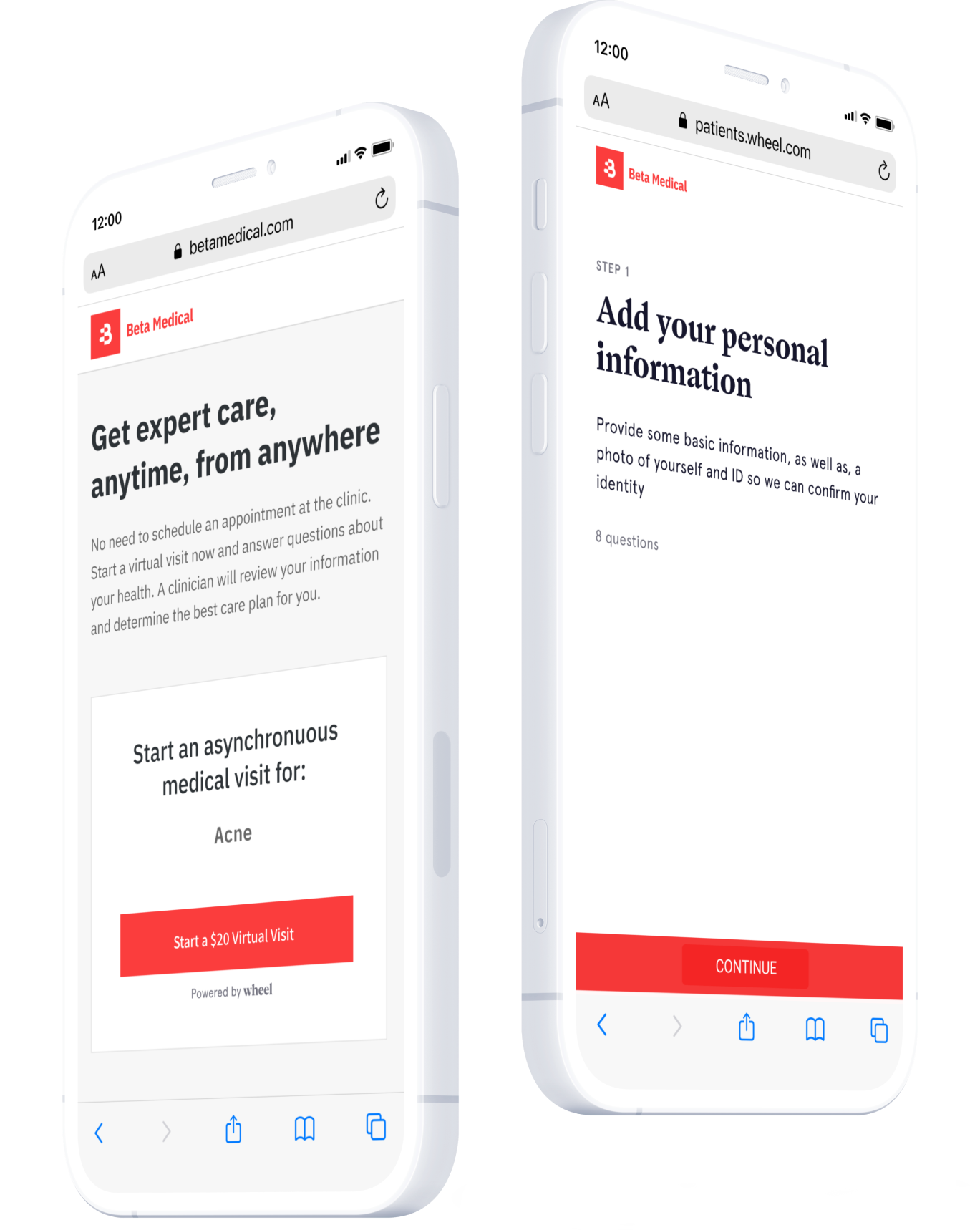 Telehealth patient portal